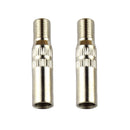 2 Pieces Car Vehicle Bike Motorcycle Copper Tire Tyre Valve Extension Cap 39mm