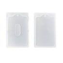1 Set Card Sleeve Case Shape Silicone Mould Jewelry Mold Tool for Resin Jewelry Making DIY Pendants Charms