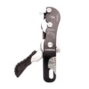 Heavy Duty Safety Stop Descender for 9-12mm Rope Rock Climbing Caving Abseil Rescue Gear Equipment