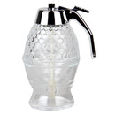 1pc Bee Hive Honey Syrup Dispenser Pot Jar 200ml Bee Hive with Trigger Stand