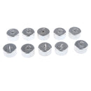 10 PCS 50g Iron Hook Weight Codes for Physical Teaching Mechanics Equipment