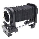 Macro Close-up Focus Lens Extension Bellows Rail Slider for Pentax Camera
