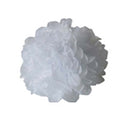 15Inch Tissue Paper Pom Pom Flower Ball Wedding Party Birthday Supplies Hanging Decor White