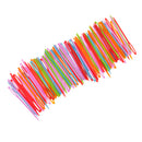100 PCS Safety Multicolor Plastic Lacing Needles for Sewing Handmade Crafts