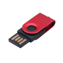 Rotatable USB 2.0 Flash Memory Stick Storage Thumb U Disk Plug&Play for PC Red 16GB
