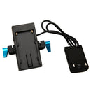 LP-E6 Power Supply Plate Mount Rod Clamp for F970 Battery 7D 6D 70D 5D2 5D3