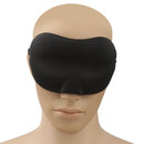 Elastic Travel Air Plane Sleeping Eye Mask Shade Cover Nose Pad Blindfold