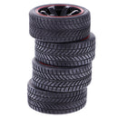 4 Pieces 64mm Rubber On Road Tyre Drift Tires Wheel Rim 12mm Hub for 1/10 HSP HPI RC Drifting Car Parts 9042-6089