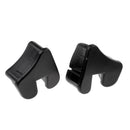 2Pcs Universal PVC End Cap Bottom Sub For Fishing Marine Boats Yacht Dinghy