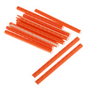 Set of 12 Reflective Spoke Rod Clip on Tube Bike Bicycle Cycling Wheel Rim Spoke Reflector-Orange