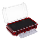 2 Sided Tackle Box Fly Box Nymphs Flies Hooks Rings Case Fishing Accessories Box