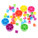 Replacement Parts Math Fractions Board Games Pie Pieces Lot Early Math Numeracy Teaching Learning Material Toy DIY Gift