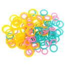 120 Pieces Plastic Crochet Stitch Marker Ring Knitting Stitch Marker Knitters Tool