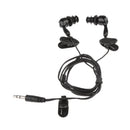 3.5mm In-Ear Sport Waterproof Swimming Diving Swivel Clip Earbud Earphone Headset Stereo Headphones Kit For MP3 MP4 iPod Player Black