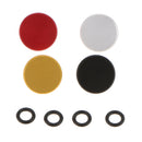 4 Packs Camera Flat Shutter Release Button Replacement Part for Fujifilm Canon Nikon etc