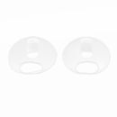 1 Pair Silicone Ear Tips Headphone Cover For Apple AirPods Beige