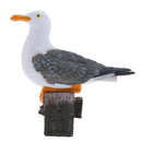 Hand Crafted Resin Garden Bird Ornament Sculpture Creative Gift Seagull Statue