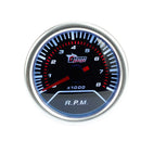 2" 52mm Car Smoked Lens Blue LED Tacho Tachometer Gauge Meter Dial Pointer