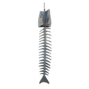 Cast Iron Fish Bone Large Creative Wind Chimes Hanging Decor Bell