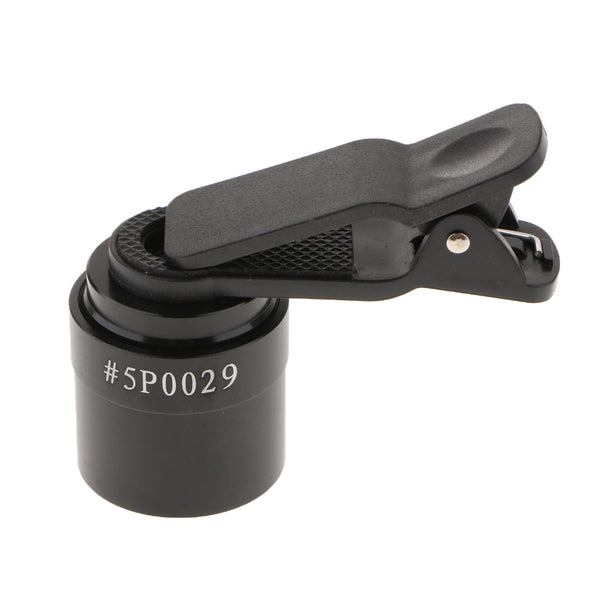 1.25'' 31.7mm Cell Phone Holder Telescope Eyepiece 10mm & Clip for iPhone Samsung Smartphones