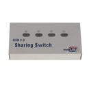 4 Ports USB 2.0 Auto Sharing switch 4 in 1 out USB switcher Adapter Box Selector for PC Scanner Printer Copier Plotter