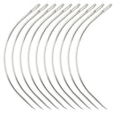 Durable 12Pcs C Type Weaving Curved Needles Pins Needles For Hair Extension