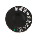 1 Pack Dial Mode Plate Interface Cap Cover Repair Part for Canon EOS 5D Mark II 5D2 Digital Camera - Black