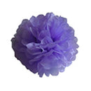 4Inch Tissue Paper Pom Pom Flower Ball Wedding Party Birthday Supplies Hanging Decor Lavender