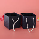 2pcs Candy Box Paper Gift Wedding Party Favors with Braided Rope Handles