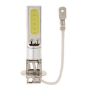 Car H3 COB 10W White Auto Bulb Fog Beam Light Lamp for Jeep Car Pack of 1