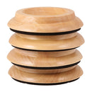 Piano Caster Cups Wood