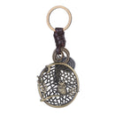 Retro Adornment Alloy Keyboard Owl Design Keychain Women Handbag Purse Key Decor Ornaments Gift