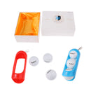 6 Pieces/Set Professional Golf Balls with 2 Hanging Clips Practice Tournament Gift
