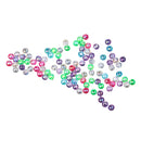 100 Pieces Fishing Line Beads Multi-color Fishing Beads Lure Highest Quality