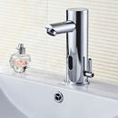 Automatic Infrared Sensor Faucet Deck Mounted Single Handle Bathroom Basin Motion Faucet