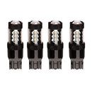 4pcs Car 7443 White LED Brake Stop Tail Turn Backup Signal Light Bulbs