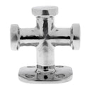 Single Cross Bollard Post Rope Cleat Marine Boat Sailing Yacht Hardware 82mm Height