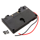 DIY Mount Battery Chargers Camera Adapter Power Plate with Screws for Panasonic Power D-Tap Rig