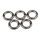 10pcs Heavy Duty Key Rings Split  Open Hook Spring  Key Chain 20mm