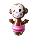 Christmas Home Yard Lawn Decoration Inflatable Tumbler Kids Play Fun Inflatable Monkey Outdoor Game Toy Gift