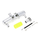 18001P Dual Exhaust Joint tubing For HPI 1:8 Nitro Savage 4.6 5.9 Silver