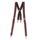 Men Women Elastic Belt Adjustable Y-Back Suspenders For Dress Trousers Jeans Shorts Pants 43.3"