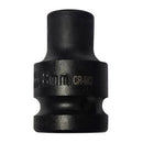 Square 1/2inch Drive 8mm 6 Point Hex Ratchet Socket Adapter Impact Tool 38mm
