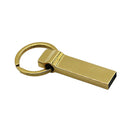 USB 2.0 Flash Pen Drive Memory Stick Portable Keychain Key Ring Thumb U Disk Gold 8G