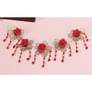 17 Piece Metal Filigree Leaves Flower Charms Pendant Jewelry Making Findings for DIY Wedding Bridal Hair Jewelry Gold