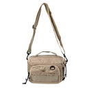 Portable Outdoor Fishing Tackle Bag Multifunctional Holdall Bag Water-Resistant Soft Sided Shoulder Carry Strap Storage
