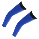 Outdoor Sports Bike Cycling Golf Arm Sleeves Sun UV Rays Protection Comfortable Breathable Arm Warmers Arm Cover 1 Pair Blue M