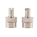 2x Valve Stem Caps with Core Remover - Universal Fit !