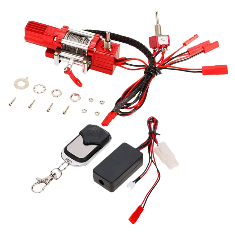 1/10 RC Crawler Automatic Winch Switch w/ Remote Receiver for RC RC4WD Buggy