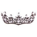 Multi-color Rhinestone Crystal Wedding Bridal Crown Headband Tiara Prom